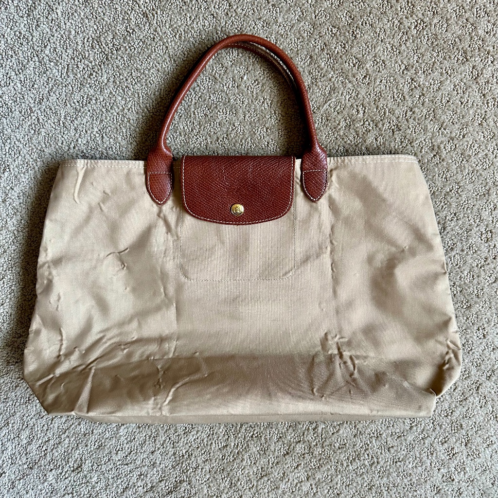 Longchamp Lapliage Open-Top Satchel